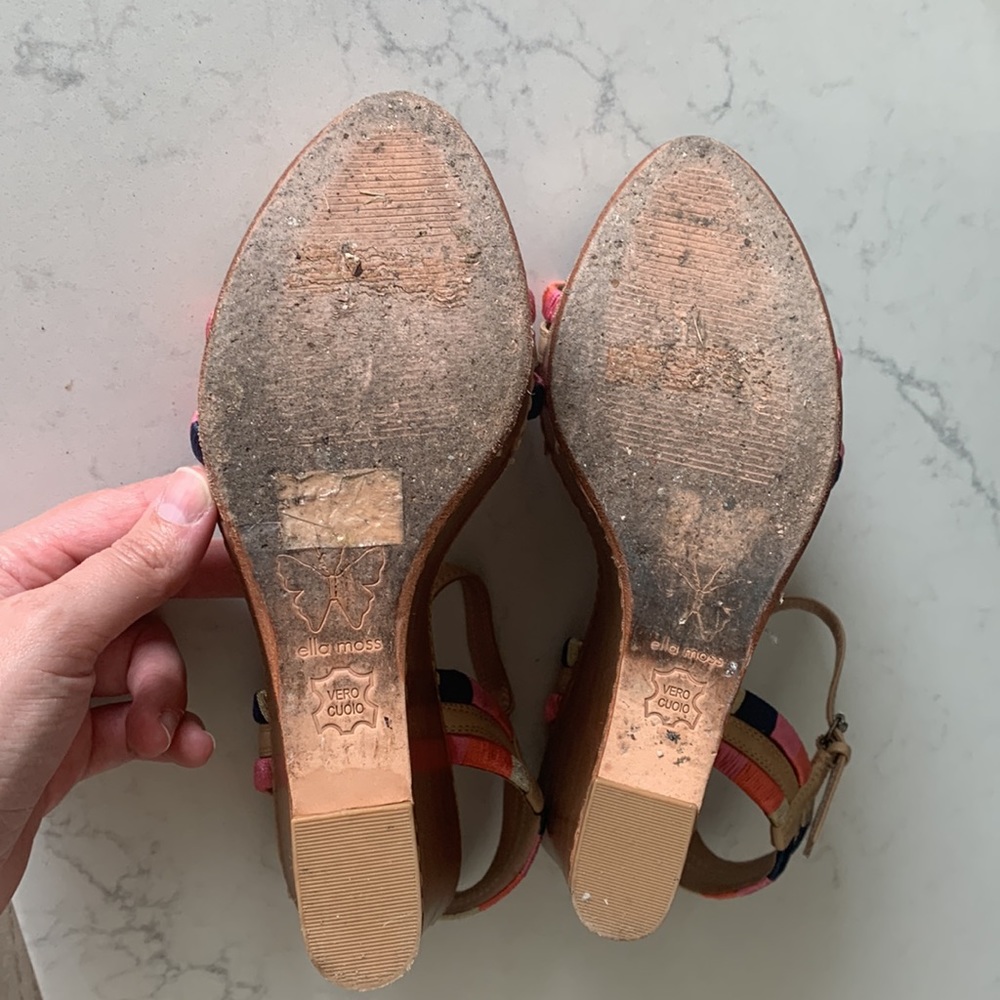 Ella moss Ryan wedge sandal. - Picture 7 of 7